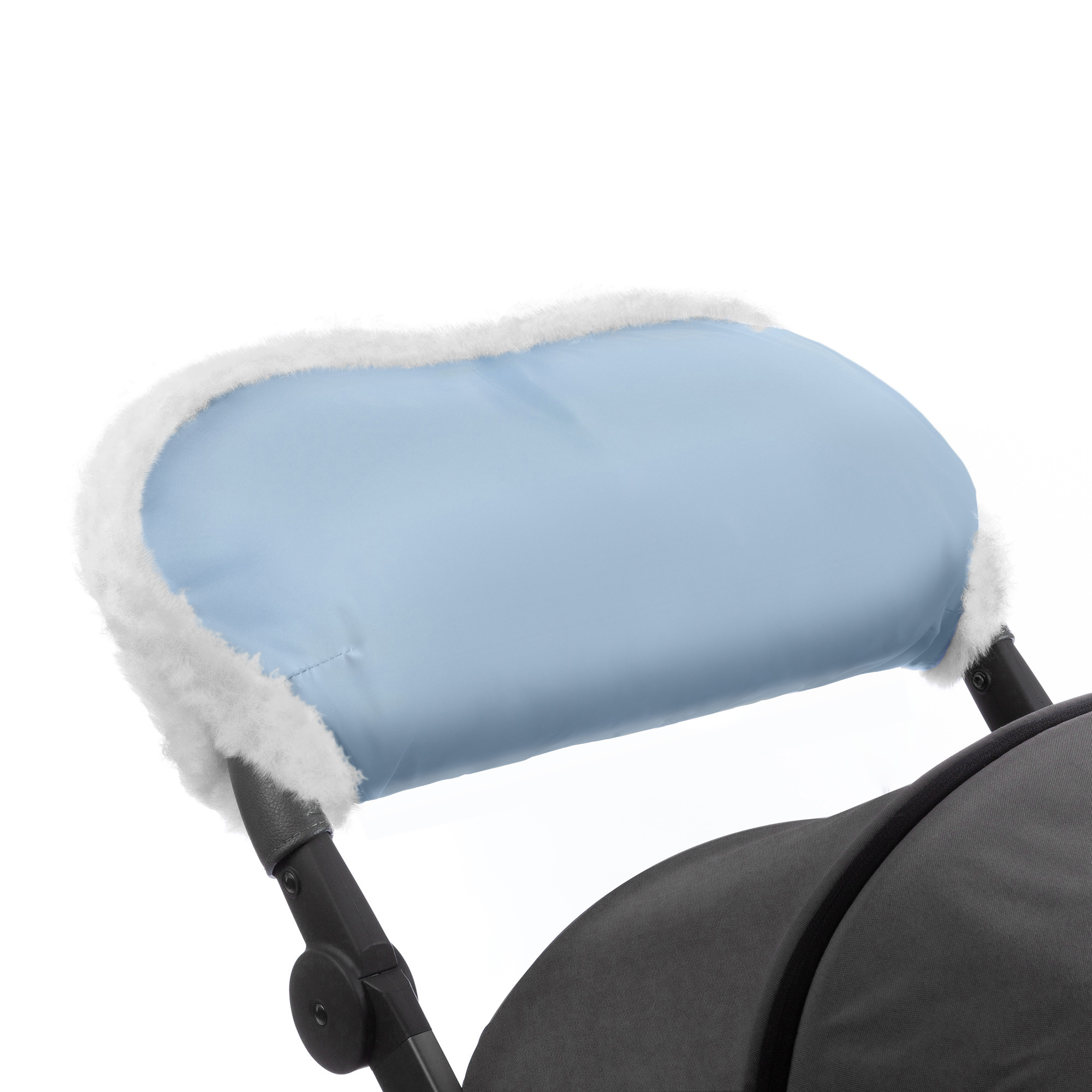 Муфта для рук на коляску Esspero Soft Fur (Blue Mountain)