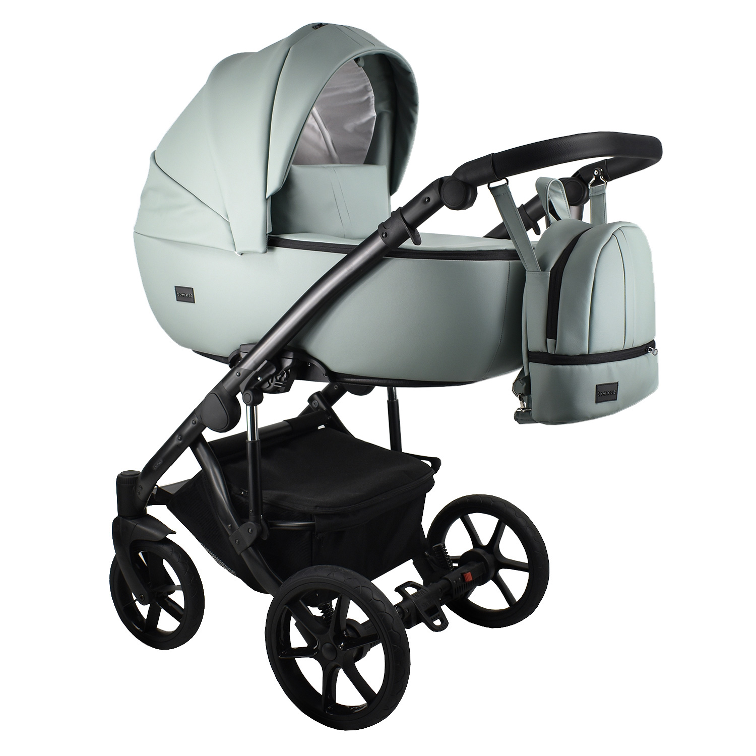 Коляска 2в1 BEXA AIR ECO шалфей кожа 108133126-kolyaska-2v1-bexa-air-eco-shalfei-kozha