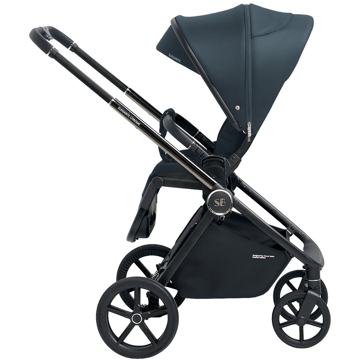 Прогулочная коляска Sweet Baby Elegante Chrome Blue 1ga14mdsfto9rwc0x3ywakx5px8qvfbj