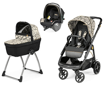 Коляска 3 в 1 Peg Perego Veloce Belvedere SLK (Graphic Gold)