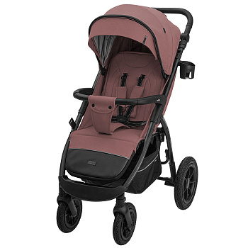 Прогулочная коляска INDIGO EPICA XL AIR с сумкой  (розовый)