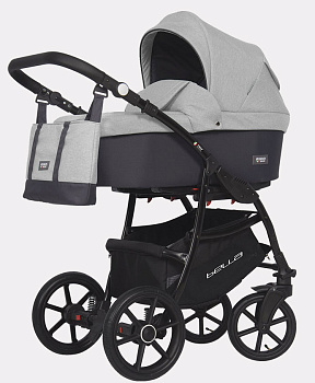 Детская коляска Riko Basic Bella 3 в 1 (01 серый-графит)