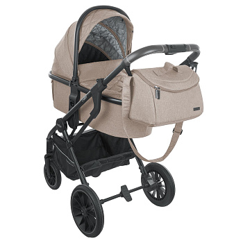 Коляска 3 в 1 INDIGO CARRY  (бежевый)