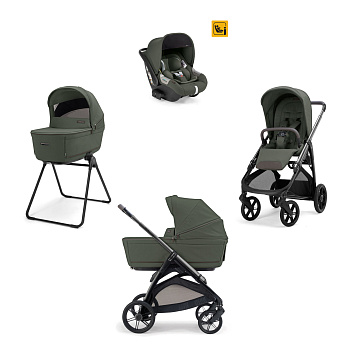 Коляска 3 в 1 Inglesina Aptica (Darwin I-Size) (Ivy Green 2026)