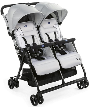 Прогулочная коляска Chicco Ohlala Twin (Silver Cat)