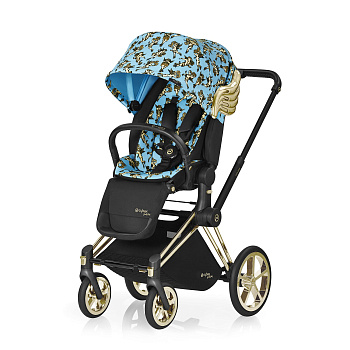 Прогулочная коляска Cybex Priam FE Jeremy Scott Cherubs (Cherubs Blue)
