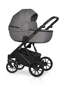 Коляска 3 в 1 RIKO BASIC MONTANA (04 графит)