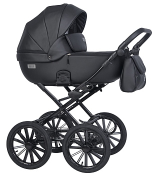 Коляска 2 в 1 RIKO BASIC MONTANA ECCO Prestige (12 Black (черный))