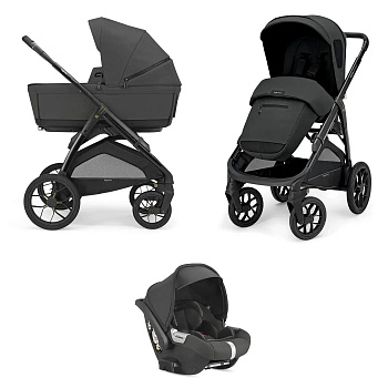 Коляска 3 в 1 Inglesina Aptica XT (Darwin I-Size) (Magnet Grey 2025)