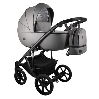 Коляска 2в1 BEXA AIR ECO (серая кожа)