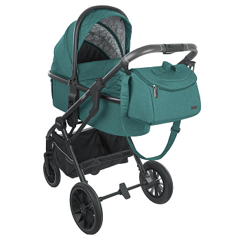 Коляска 3 в 1 INDIGO CARRY  (зеленый)