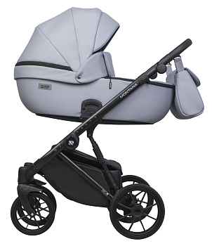 Коляска 2 в 1 RIKO BASIC MONTANA ECCO (23 Grey (серый))