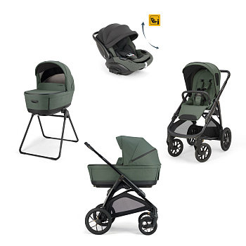 Коляска 3 в 1 Inglesina Aptica XT (Darwin Recline Evo) (Taiga Green)