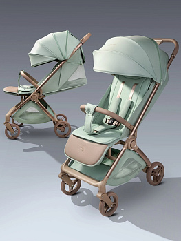 Прогулочная коляска Amarobaby Jaunt (Зеленый)
