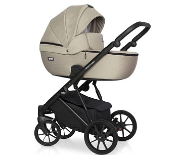 Коляска 2 в 1 RIKO BASIC MONTANA (02 бежевый)