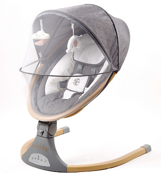 Электрокачели AMAROBABY ERGO SWING (Серый)