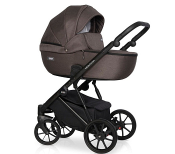 Коляска 2 в 1 RIKO BASIC MONTANA (01 коричнеый)