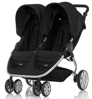 Коляска для двойни Britax Roemer B-Agile Double (Cosmos Black)