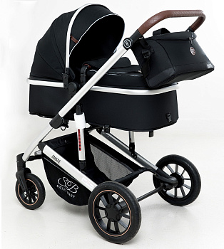 Коляска-трансформер 2 в 1 Sweet Baby Amare (Black)