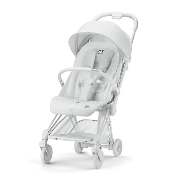 Прогулочная коляска Cybex Coya (FE Urban Mobility White с дождевиком и бампером)