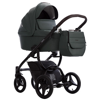 Коляска 2 в 1 Bebetto LUCA PRO (Pro 35 (зеленая кожа))