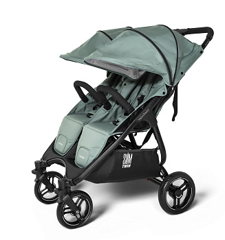 Прогулочная коляска Valco baby Slim Twin series 2 (Slate blue)