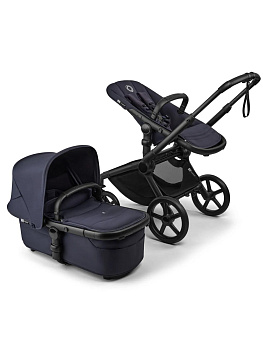 Коляска 2 в 1 Bugaboo Fox 5 Renew complete (Black/Deep indigo-Deep indigo)