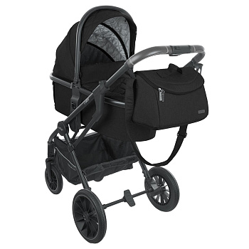 Коляска 3 в 1 INDIGO CARRY  (черный)