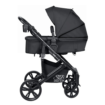 Коляска-трансформер Sweet Baby Comfort Black (Black Black)
