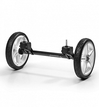 Комплект больших передних колес Hartan для Racer GT Quad system (белый)