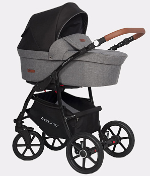 Детская коляска Riko Basic Bella Lux 2 в 1 (01 темно-серый)