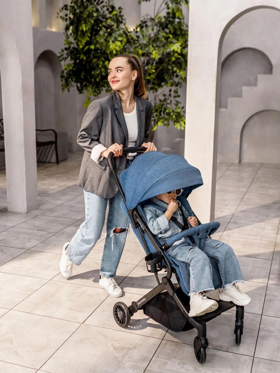 Прогулочная коляска Amarobaby Voyager Синий 2f19lazri3p5k4gq2mrolbe75w43sal2