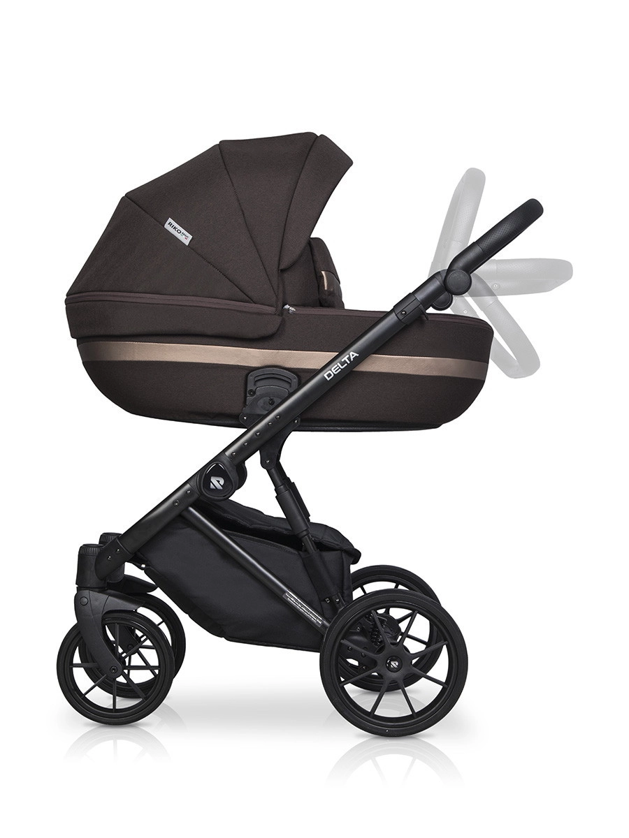 Коляска 2 в 1 RIKO BASIC DELTA 04 Chocolate (темно-коричневый) 1s0k02lsq2neyzuwcpuifhyft8t4j7gw