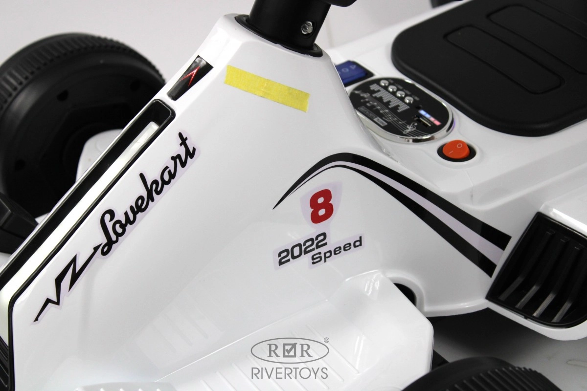 Детский электромобиль RiverToys K008PX белый fxgwoaxjm0ivysyeuoodvxf1nsogygr4