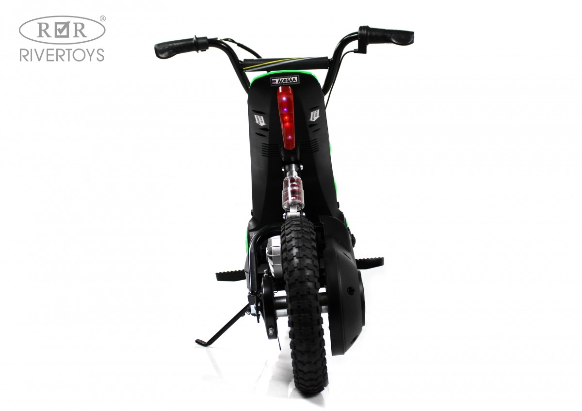 Детский электромотоцикл RiverToys A005AA MOTO зеленый 7ridcbycfki5sa6q5aop55f6gkp8dnfa