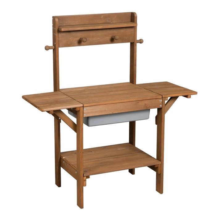 Детская игровая кухня для улицы Roba Midi Орех 2vsrizt8663mv3q0vx8w2o57smb74pif