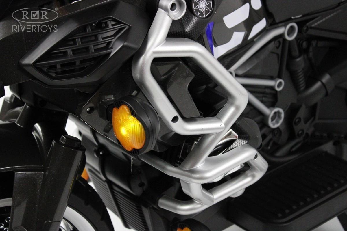 Детский электромотоцикл RiverToys М009БХ серый kys0n81gn9i4rfqtlgo4635uvqs82rhn