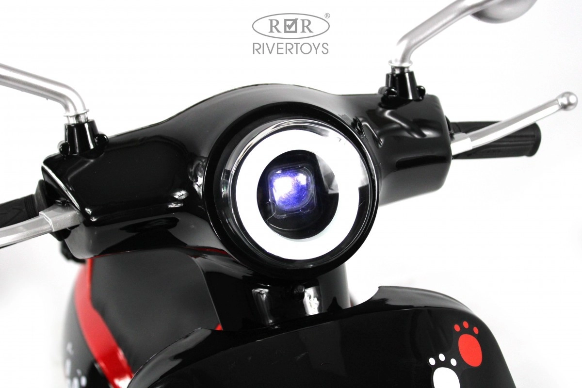 Детский электромотоцикл RiverToys Z555ZZ черный 4mqjqfii934oji8ngbd3jwd7x7am20la