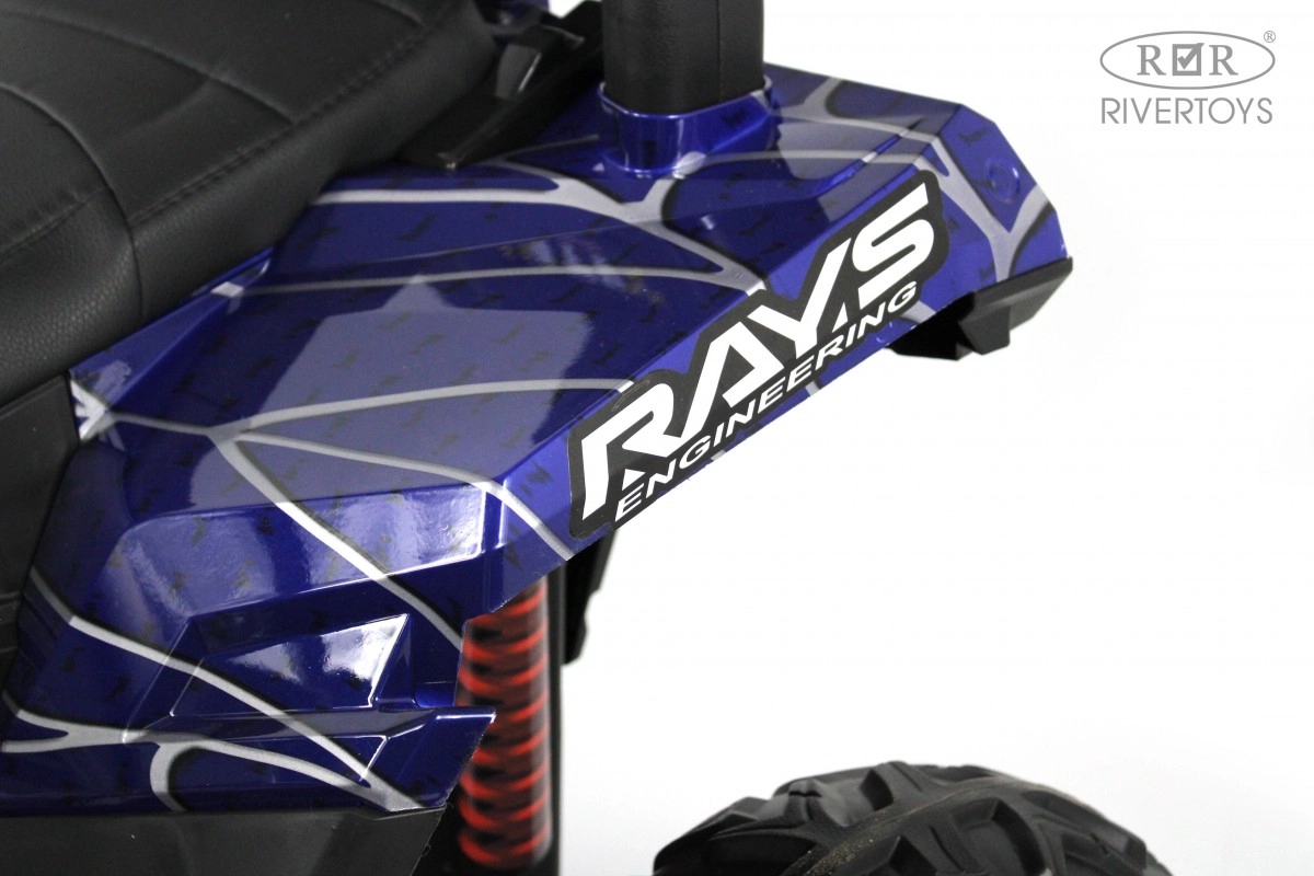 Детский электромобиль RiverToys X999XX синий спайдер v00zdn6dbndik369zap4fszifrg3cnxo