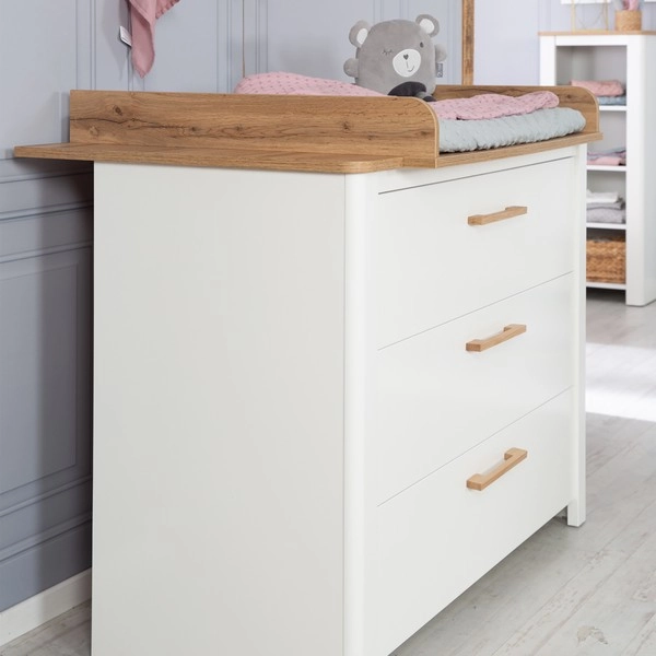 Пеленальный комод Roba Ava белый/натуральный 4dt1rqd0evv8qus82ttt2fhenie04n6g