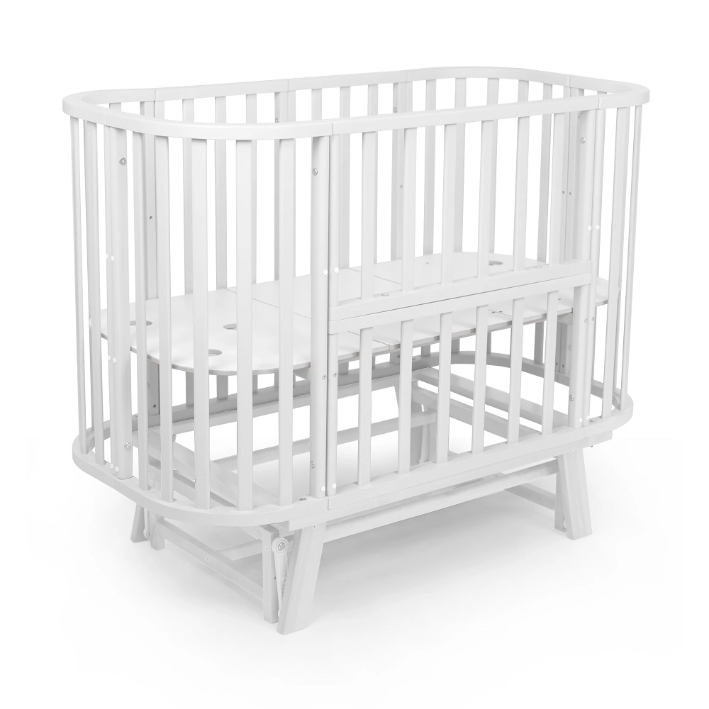 Детская кроватка Sweet Baby Barocco New с маятником Белый/Белый 108135241-detskaya-krovatka-sweet-baby-barocco-new-s-mayatnikom-beliibelii