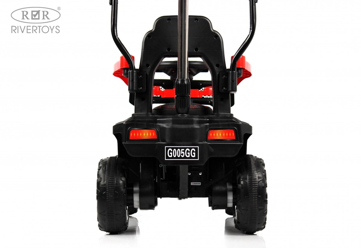 Детский электромобиль RiverToys G005GG красный e6iu6rte06dx8jha9ka7bxkx4s1x1j2y