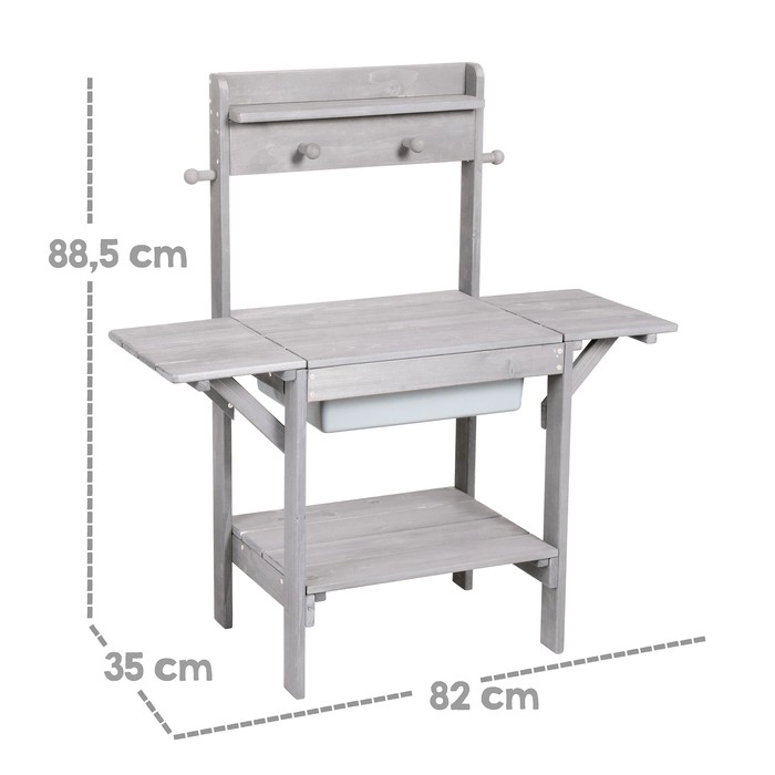 Детская игровая кухня для улицы Roba Midi Серый 35ulna0nj3xty1nt9sok9hd9173ei5lj