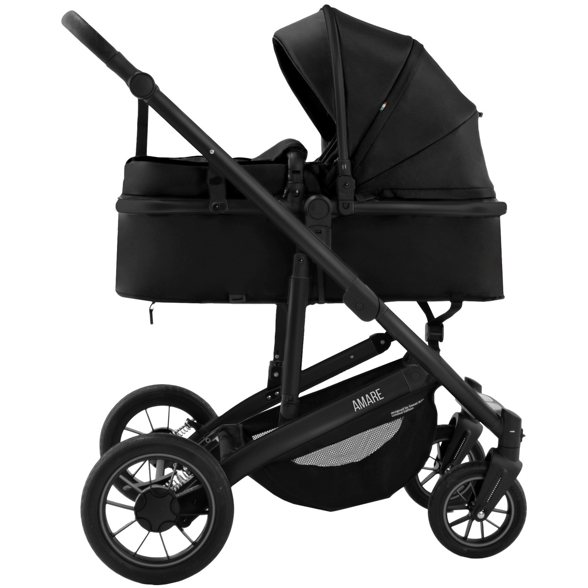 Коляска-трансформер 2 в 1 Sweet Baby Amare GL Black a6bjn3e7vjf5mjhdz175w4iylqtmcjqa