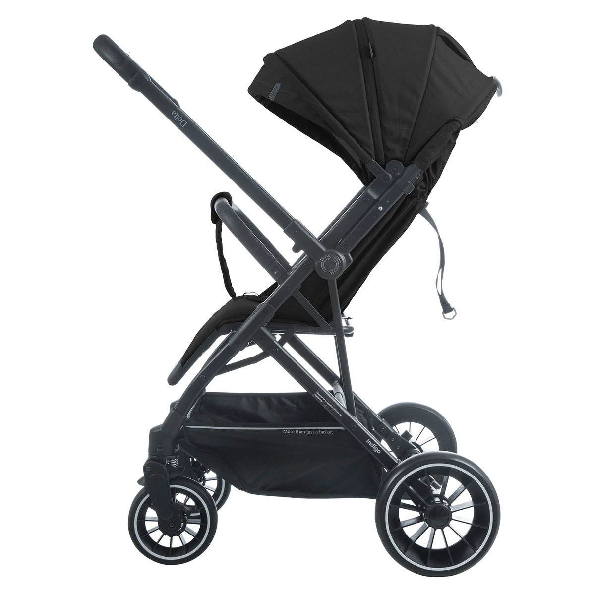 Прогулочная коляска INDIGO DELTA  черный c4cz5c70rcx2lrk9wdr6z32yit2it884