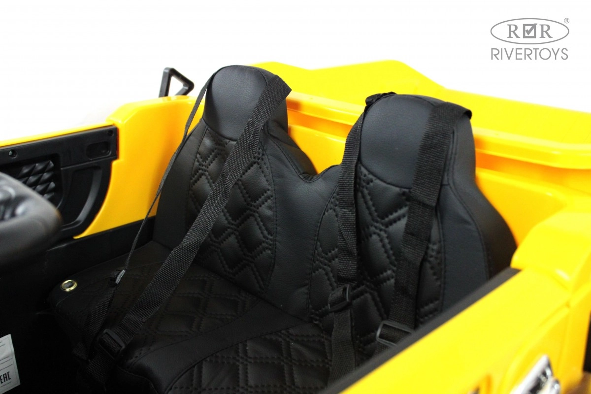 Детский электромобиль RiverToys K777AM желтый lcffcj3wyb87rs0enaxtfn8edp4bcmem