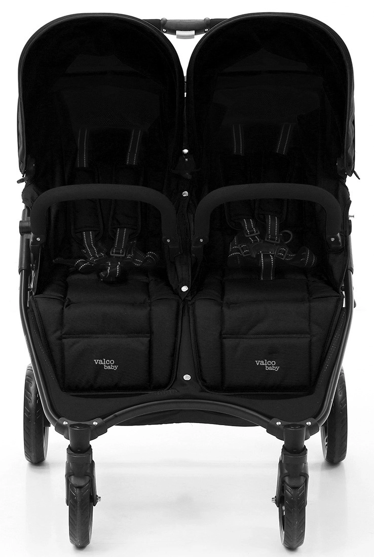 Прогулочная коляска для двойни Valco baby Snap Duo Coal Black 1qy8kggonmb4j80faav0vtlfj32vatyt