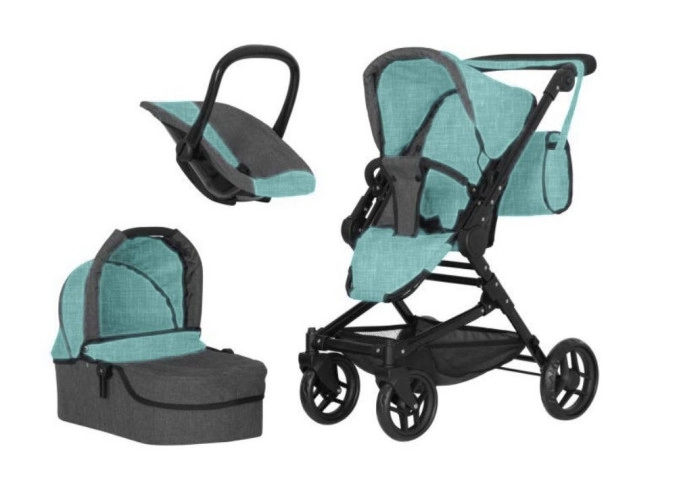 Коляски для кукол Carrello Magia 3 в 1 GREEN 8zi79tulhmz3zu1iw6myu6j0hf163dch