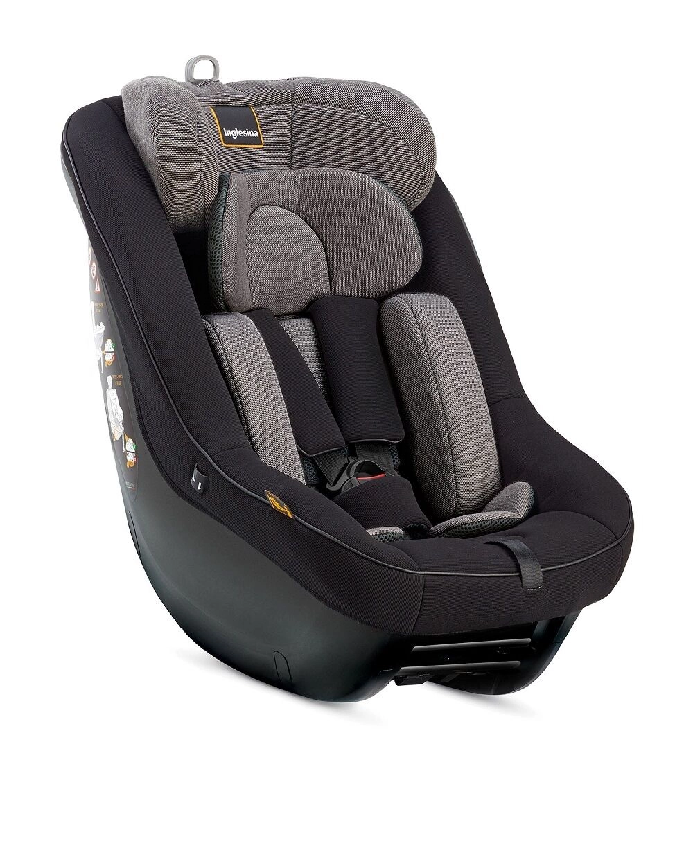 Автокресло Inglesina Darwin Next Stage I-Size Vulcan Black 90823ae7bb6a901674c9e2f4ea6cb3be