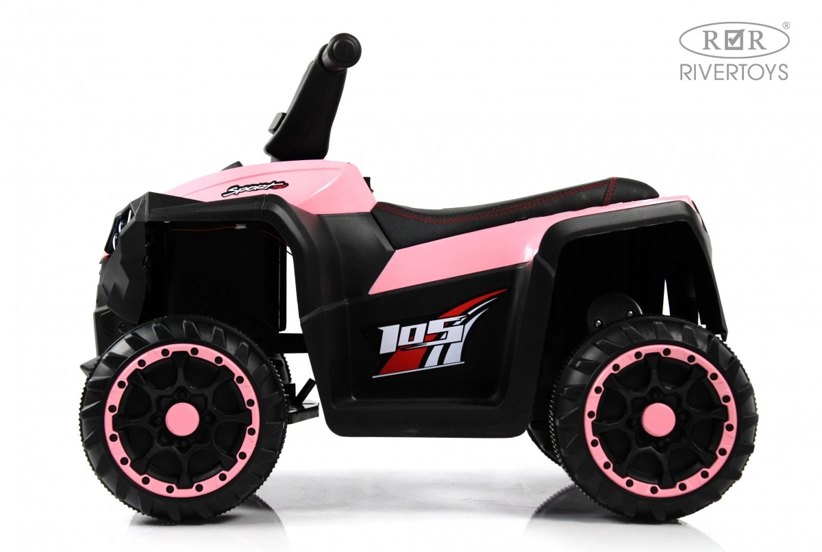 Детский электроквадроцикл RiverToys K004PX розовый yq4kaahu9pggms6nez4nhd1zxjvms603